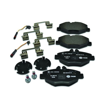 Pagid Brakes Disc Brake Pad, 355018731 355018731